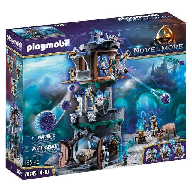 Playmobil Violet Vale - Torre del Mago Novelmore, también toysrus, carrefour, juguetilandia y amazon.