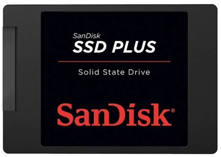Disco SSD Interno SANDISK Plus 120GB (120 GB - SATA - 530 MB/s)