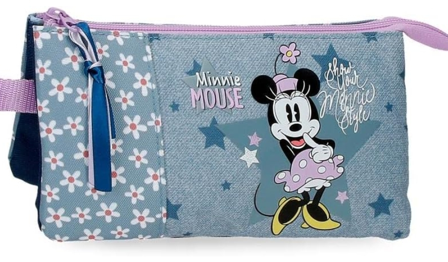 Disney - Show your Minnie Mouse Style - Estuche Triple Azul