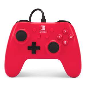Mando con cable para Nintendo Switch - Raspberry Rojo
