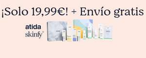 Packs de Skinfy y Atida cuidado de la piel 19,99€ (Envío gratuito)