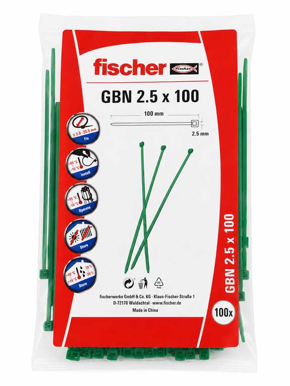 Imagen de Bridas para Cables Exterior 2,5 x
