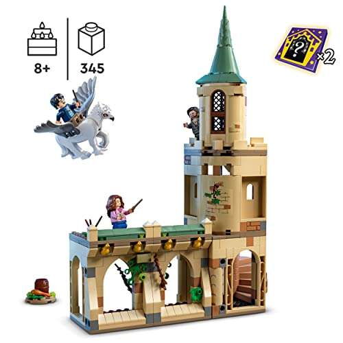 LEGO 76401 Harry Potter Patio de Hogwarts: Rescate de Sirius, Prisionero de Azkaban, Torre del Castillo