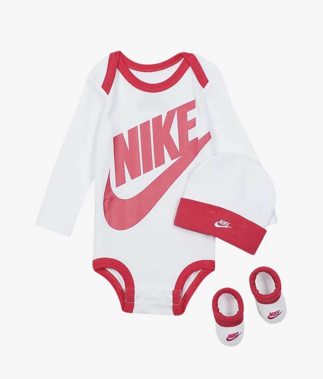 Pack : Body & Gorro & calcetines Nike Bebe