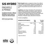 20 tabletas de hidratación, piña y mango Science in Sport Go Hydro