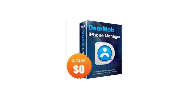 DearMob iPhone Manager Win/Mac [Copia con licencia GRATUITA]