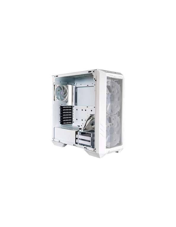 Cooler Master HAF 500 Blanco - Caja e-ATX, 4 ventiladores incluidos