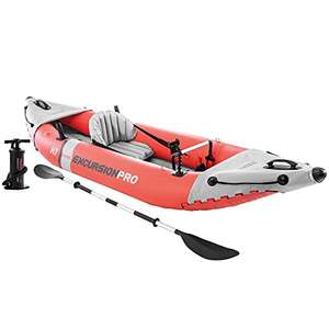Kayak INTEX Hinchable Excursion Pro Remo + hinchador