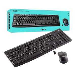 Logitech teclado y ratón mk270