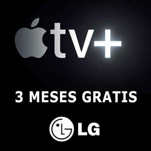 GRATIS :: 3 Meses de Apple TV+ | 3 Meses de Apple Music | LG Smart TV