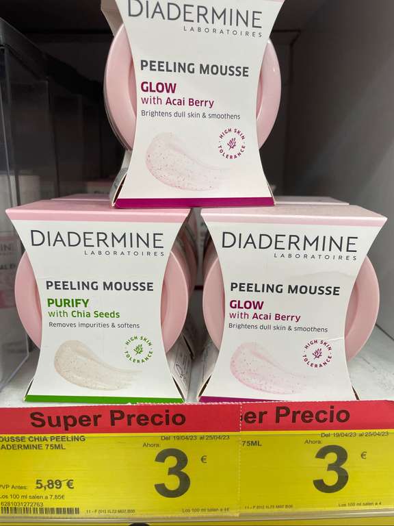 Diadermine Peeling Mouse (Carrefour Manresa)