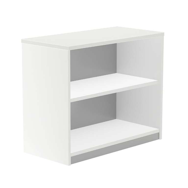 Rocada armario estantería bajo sin puertas 78x90x45 estructura blanca/tapa blanco