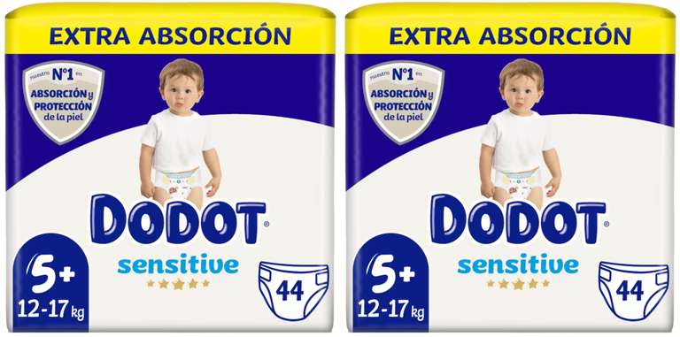 Pañales Dodot Sensitive para Tallas 1, 2, 3, 4, y 5 desde 14,9€ »