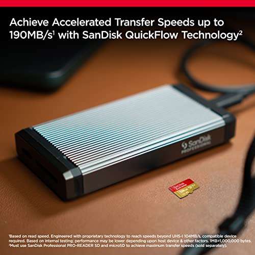 SanDisk Tarjeta microSDXC Extreme de 128 GB + adaptador SD + RescuePRO Deluxe de hasta 190 MB/s, con rendimiento de aplicación A2