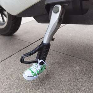 funda de trípode creativa para motocicleta bicicleta soporte de pie con forma