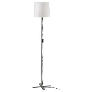 Lámpara de pie, negro/blanco, 150 cm