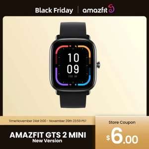 Amazfit GTS 2 Mini Reloj Inteligente, Control del Sueño, Más de 68 Modos de Deporte, Dispositivo para Android e iOS
