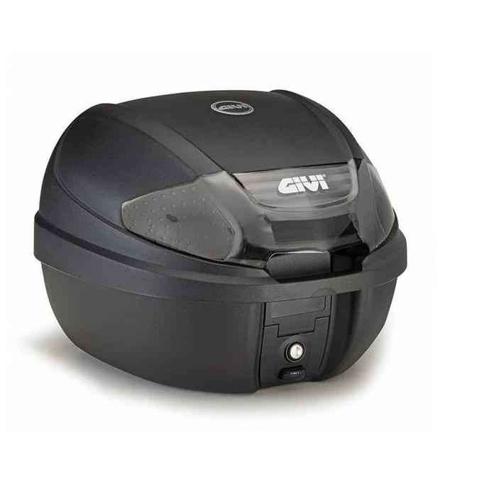 Baul Givi Para Moto E300nt Capacidad 30l Con Catadrioptrico Negro