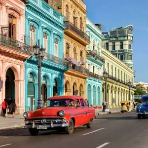 Cuba: La Habana- 9 Días y 7 Noches de Hotel 3* + Desayunos +Vuelos (PxPm2) (marzo)