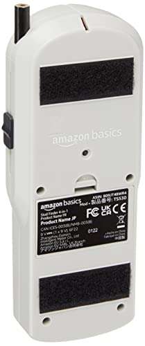Amazon Basics Detector de vigas a gran profundidad 4 en 1 con pantalla LCD