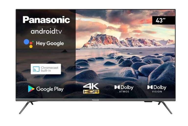TV 43" Panasonic TX-43JX700E - 4K, VA, Android TV, HDR10 , Dolby Vision/Atmos 16W, Chromecast