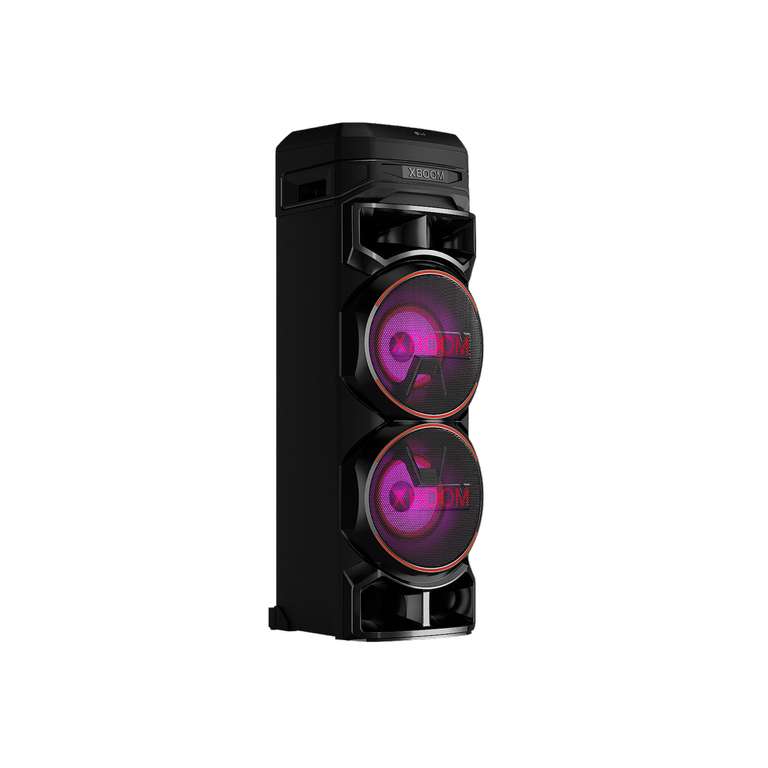 Altavoz Bluetooth - LG RNC9, Luces Multi Color, Efectos DJ. Funcin karaoke. Efectos de Voz, (+Amazon)