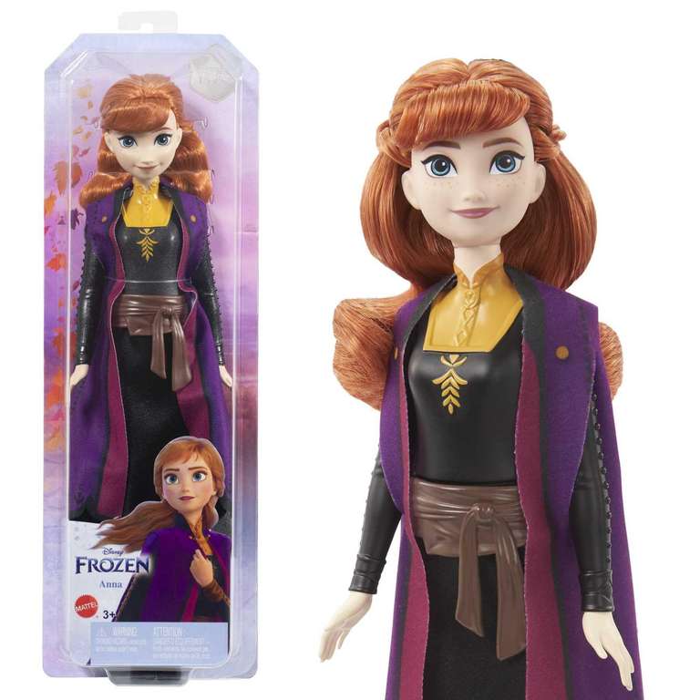 Mattel Disney Frozen 2 - Muñeca Anna