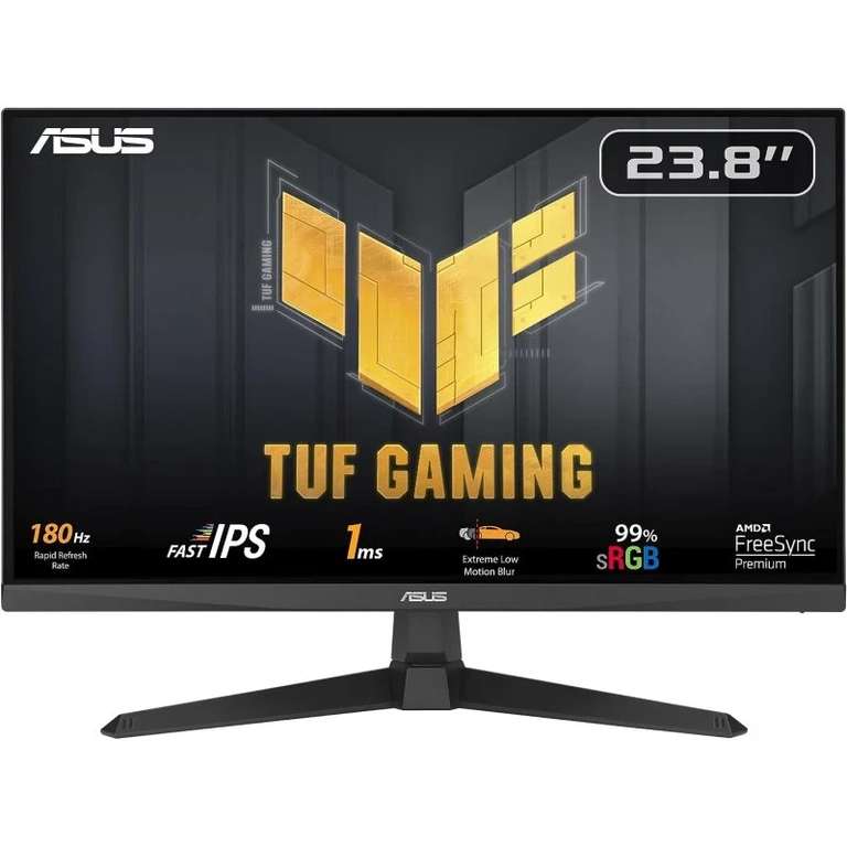 Monitor ASUS TUF Gaming VG249Q3A 23.8" LED Fast IPS FullHD 180Hz FreeSync Premium.