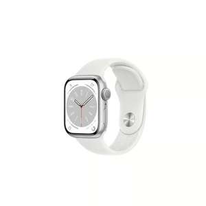 [REACO] Apple Watch Series 8 (GPS) 41 mm - Aluminio Plata - Correa deportiva Blanco