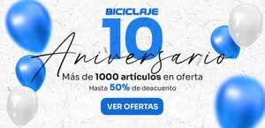 Más de 1.000 artículos de ciclismo en oferta