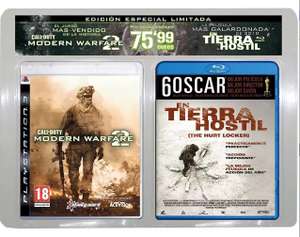 Pack videojuego Call Of Duty Modern Warfare 2 + Película En Tierra hostil en Blu-ray [PRECIO PRIMERA COMPRA 6€]