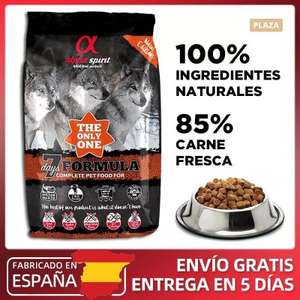 ALPHA SPIRIT Alimento Seco para Perro (Desde España)