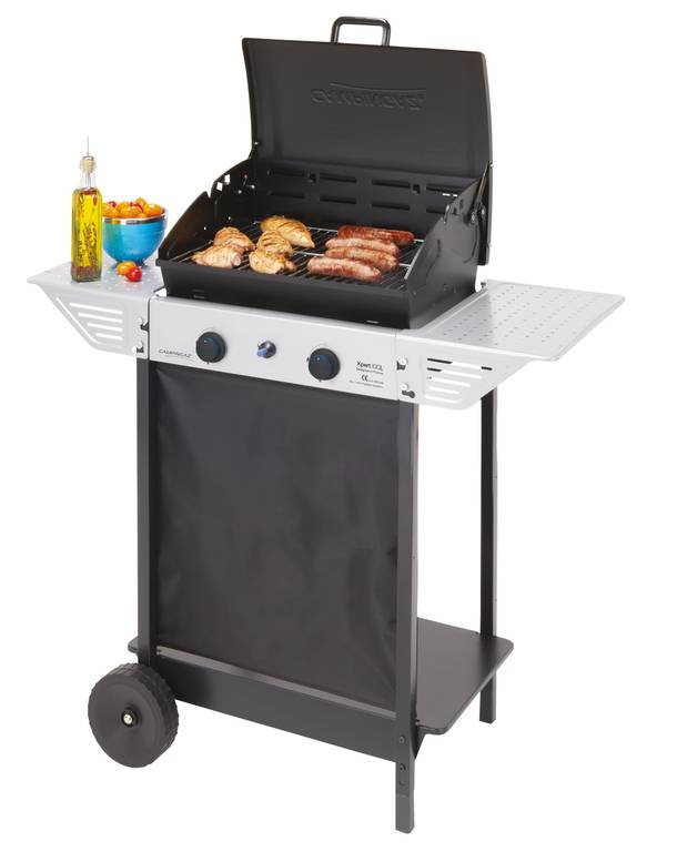 Campingaz Xpert 100 L Barbacoa gas | Parrilla gas con 2 quemadores 7.1 kW