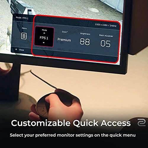 BenQ ZOWIE XL2546K Monitor para e-Sports 24.5" LED FullHD 240Hz DyAc FreeSync
