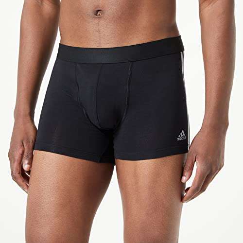 Adidas calzoncillos hombre boxer (paquete de 3) - boxers para hombres (talla S - 3XL) - boxer hombre cómodo