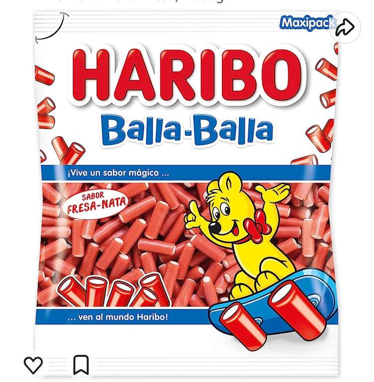 HARIBO Balla-Balla Fresa 1KG