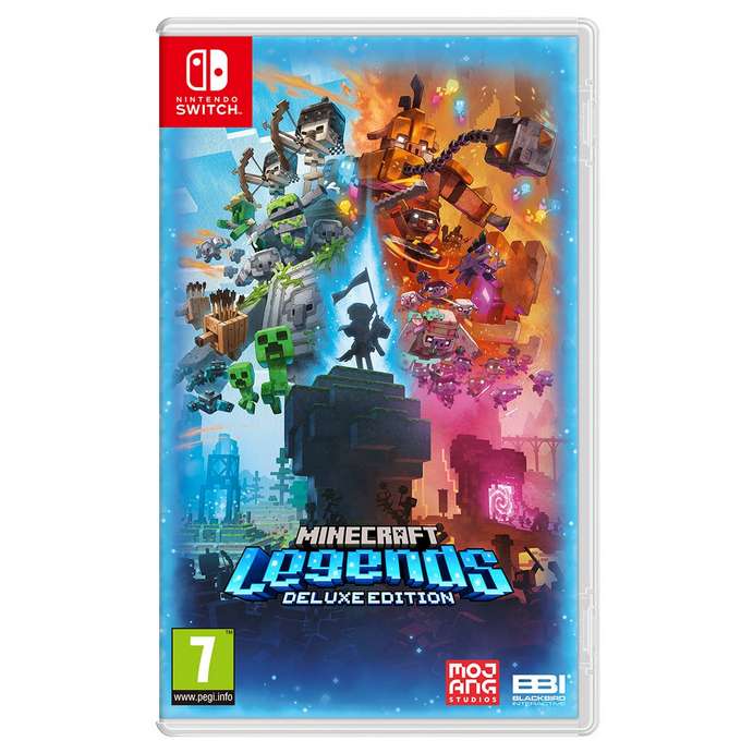 Minecraft Legends Deluxe Nintendo Switch (Recogida en Tienda gratis) Amazon iguala