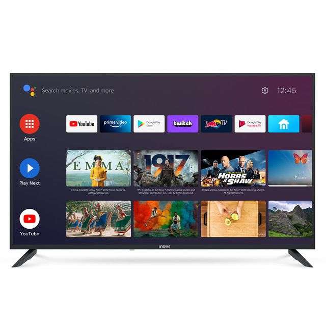 TV LED 127cm (50") Inves 5022GOIN, Google TV, 4K UHD