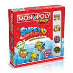 Winning Moves, Monopoly Junior SuperThings, Juego de mesa, Versión en español, de 2 a 4 jugadores.