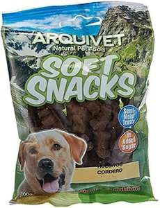 ARQUIVET Soft Snacks Huesitos Cordero 100 gr para Perro