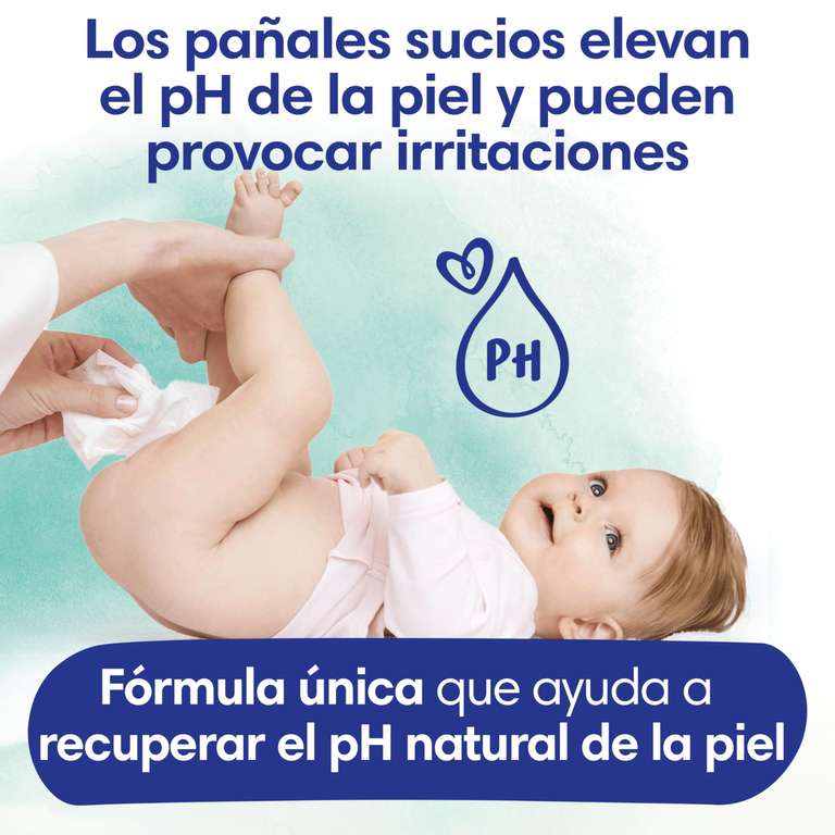 Dodot Toallitas Pure Aqua Para Bebé 9 Paquetes De 48 Unidades = 432 Toallitas
