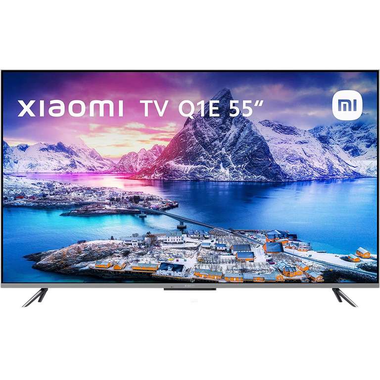 TV QLED 55" - Xiaomi TV Q1E 55, UHD 4K, Smart TV, 30 W, Dolby Audio, DTS-HD