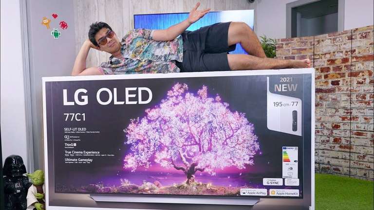 TV OLED (77'') LG OLED77C16LA, 400€ cashback + 100€ ECI+ -> 2199,10€ precio final.