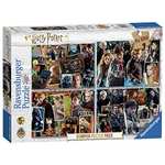 Ravensburger Puzzle Harry Potter, Pack 4x100 Piezas