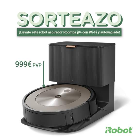 Robot aspirador Roomba® j9 con conexión Wi-Fi