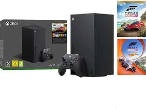 REACONDICIONADO B: Consola - Microsoft Xbox Series X + Juego Forza Horizon 5 Premium Eldition, 1 TB SSD, Negro