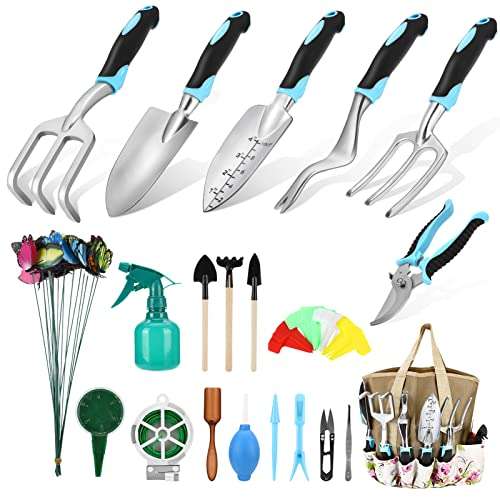 Kit de herramientas para jardinería - 79 piezas en total