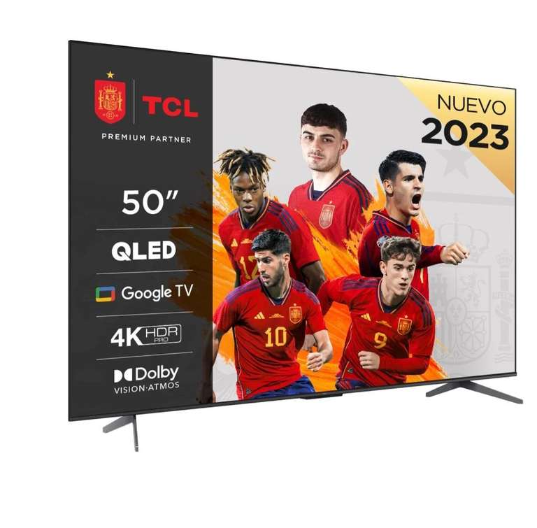 TV Qled 50" (127 cm) TCL 50C635X1, 4K UHD, Smart TV