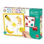 Goula - 6 color puzle de cartón para aprender los colores para niños a partir de 2 años