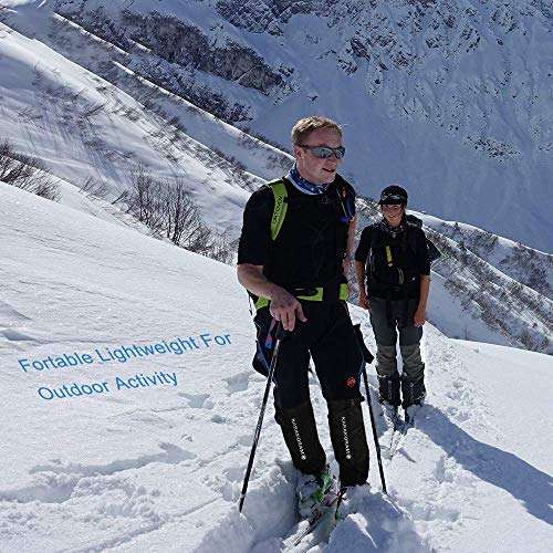 Polainas Impermeables Transpirables Y Antipicaduras para Esquí Acampada Senderismo.2x1 2 pack2 con su gran descuento